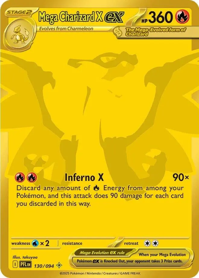 Mega Charizard X Ex (130/094) (Pfl) 1