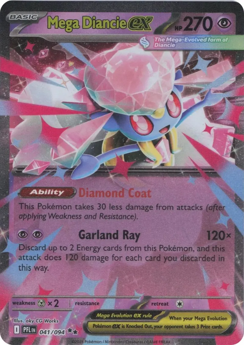 Mega Diancie Ex (041/094) (Pfl) 1