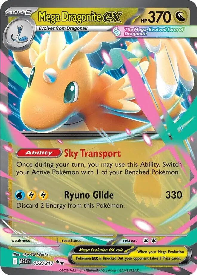 Mega Dragonite Ex (152/217) (Asc) 1