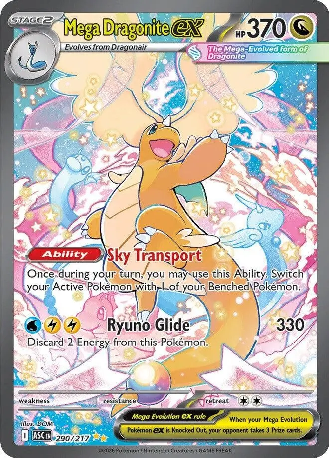 Mega Dragonite Ex (290/217) (Asc) 1