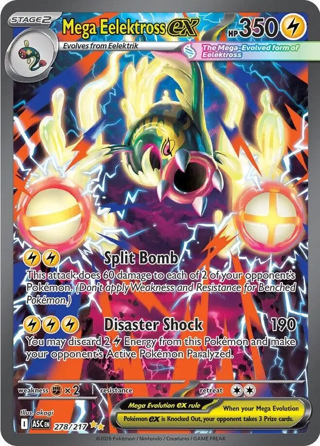 Mega Eelektross Ex (278/217) (Asc) 1