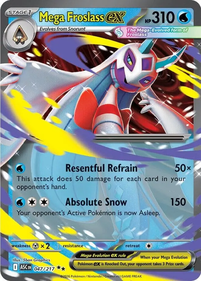 Mega Froslass Ex (047/217) (Asc) 1