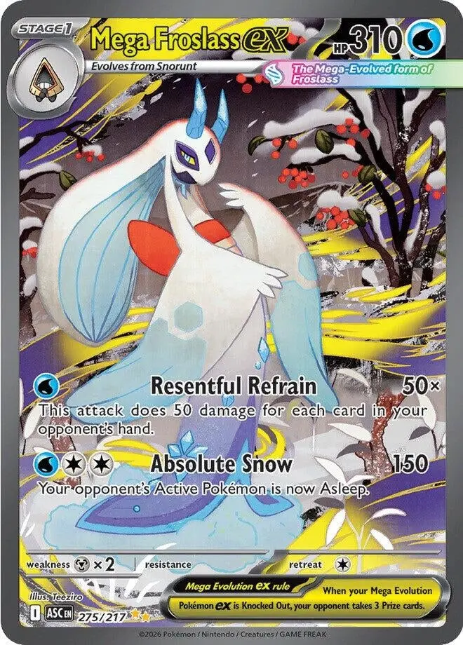 Mega Froslass Ex (275/217) (Asc) 1