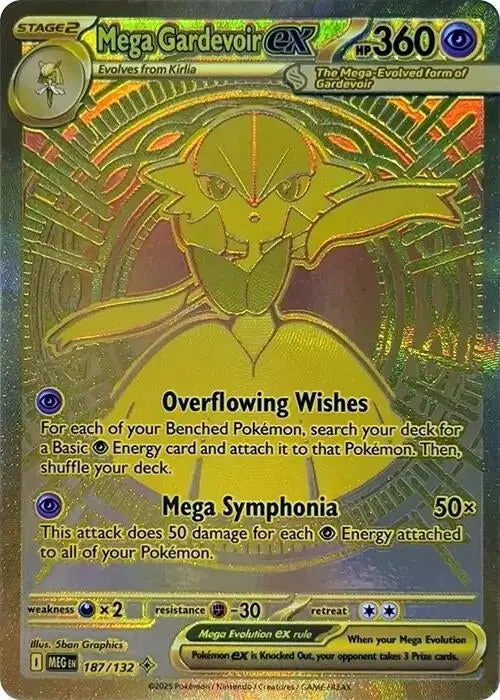 Mega Gardevoir Ex (187/132) (Meg) 1