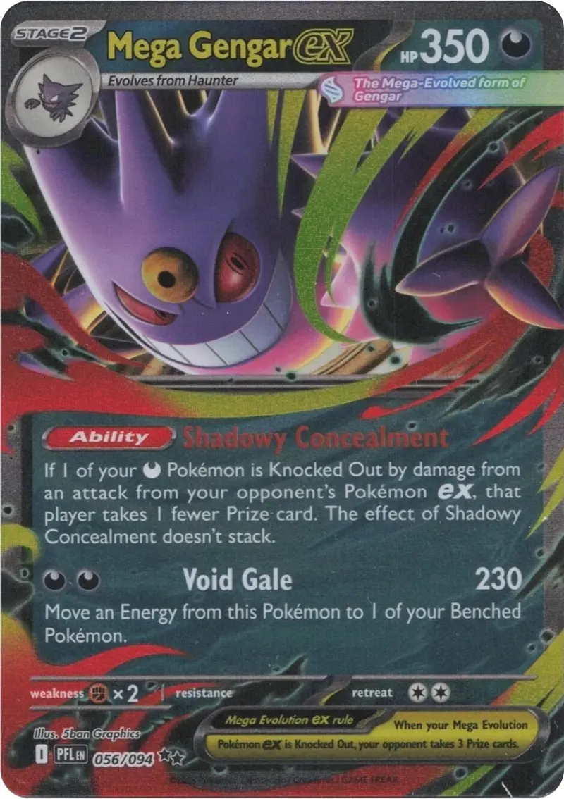 Mega Gengar Ex (056/094) (Pfl) 1