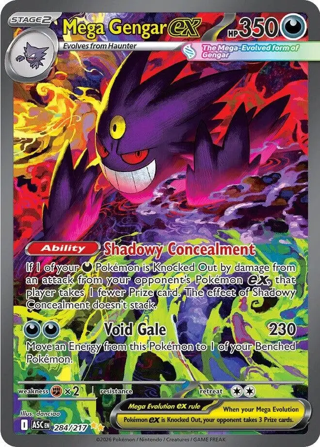 Mega Gengar Ex (284/217) (Asc) 1