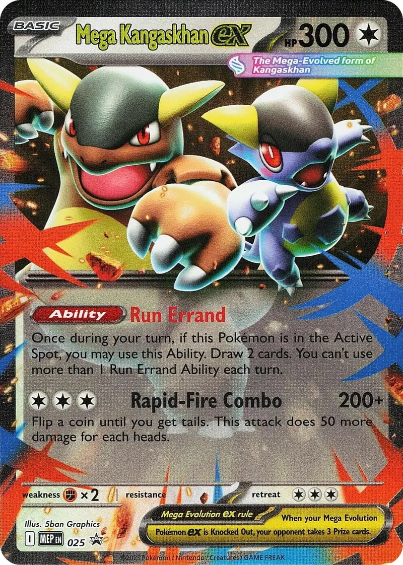 Mega Kangaskhan Ex - 025 (025) (Mep) 1