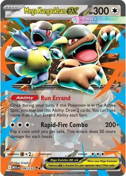 Mega Kangaskhan Ex (104/132) (Meg) 1