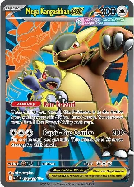 Mega Kangaskhan Ex (164/132) (Meg) 1