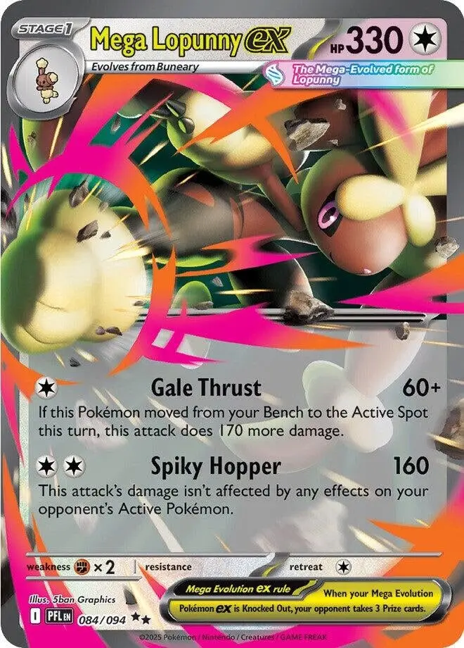 Mega Lopunny Ex (084/094) (Pfl) 1