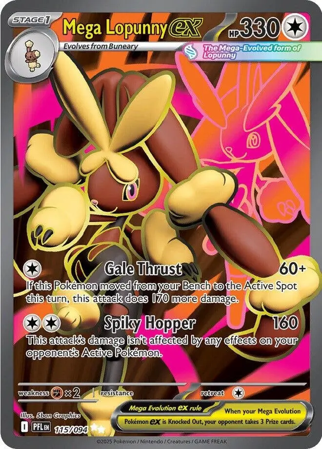 Mega Lopunny Ex (115/094) (Pfl) 1