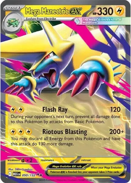Mega Manectric Ex (050/132) (Meg) 1