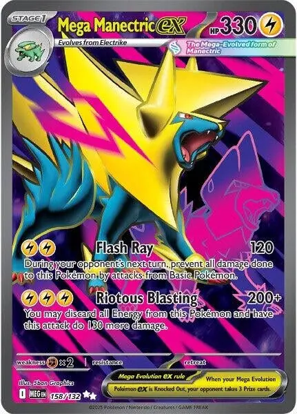 Mega Manectric Ex (158/132) (Meg) 1