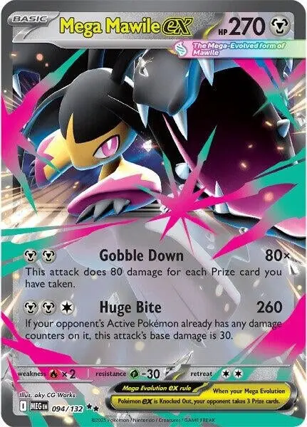 Mega Mawile Ex (094/132) (Meg) 1