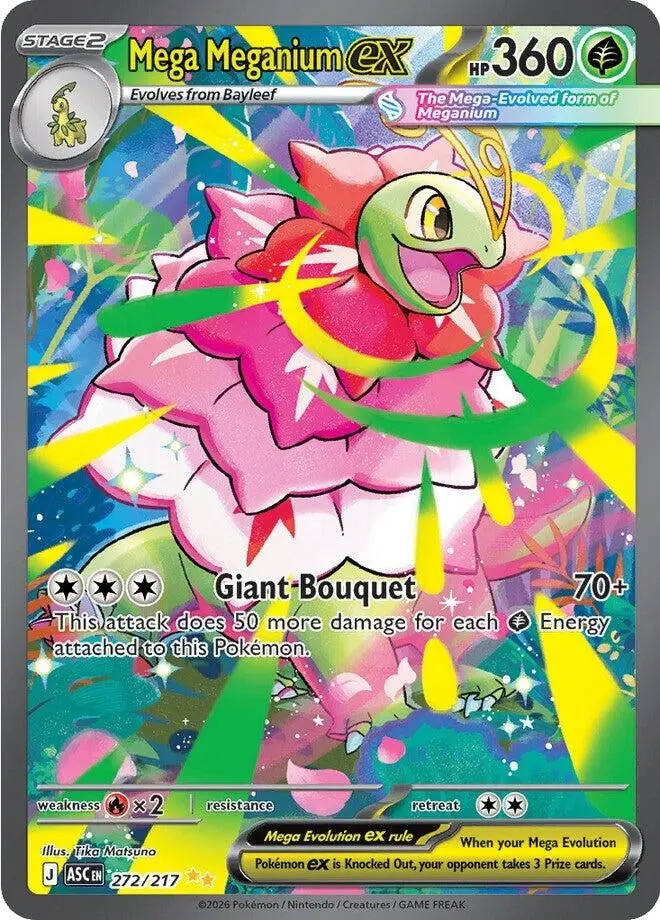 Mega Meganium Ex (272/217) (Asc) 1