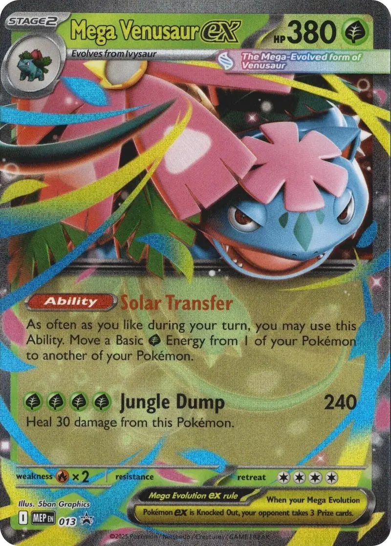 Mega Venusaur Ex - 013 (013) (Mep) 1