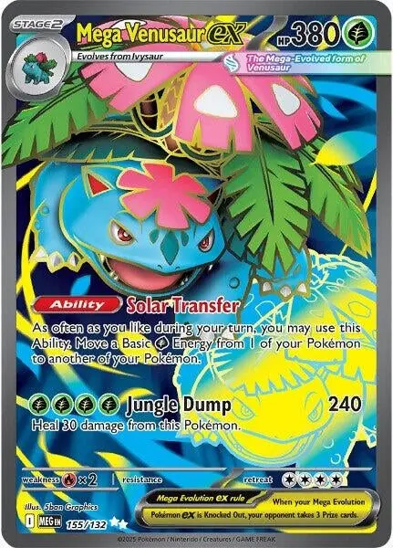 Mega Venusaur Ex (155/132) (Meg) 1