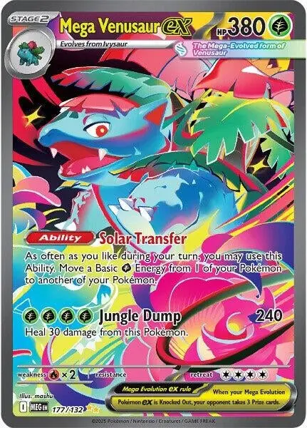 Mega Venusaur Ex (177/132) (Meg) 1