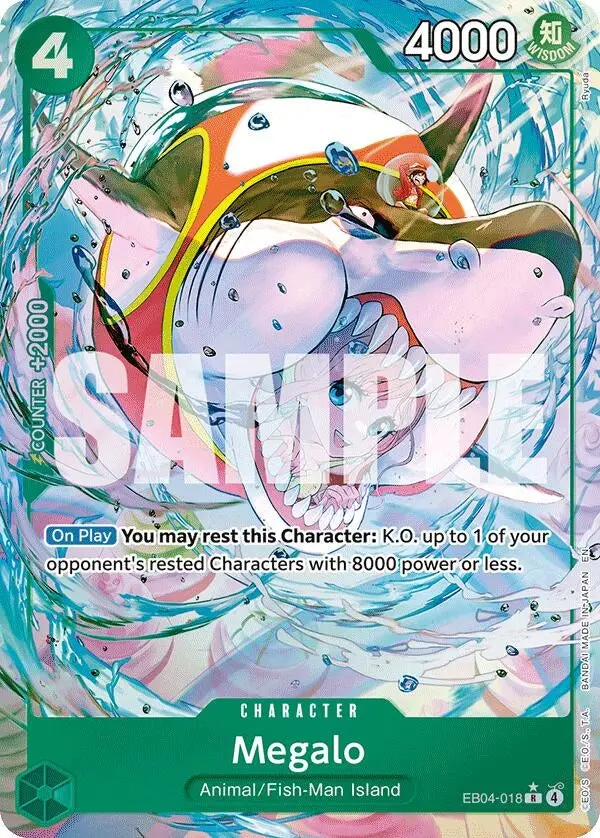 Megalo (Alternate Art) (Eb04-018) (Op14) 1