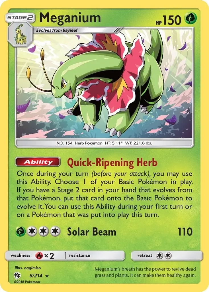 Meganium (8/214) (Sm8) 1
