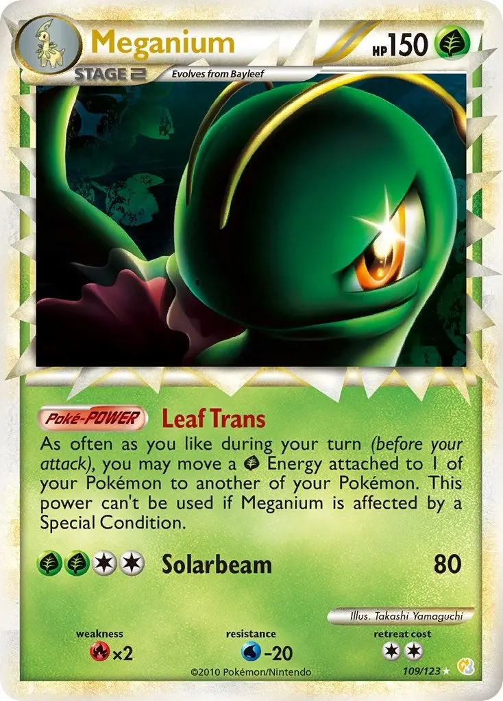 Meganium (Prime) (109/123) (Hs) 1
