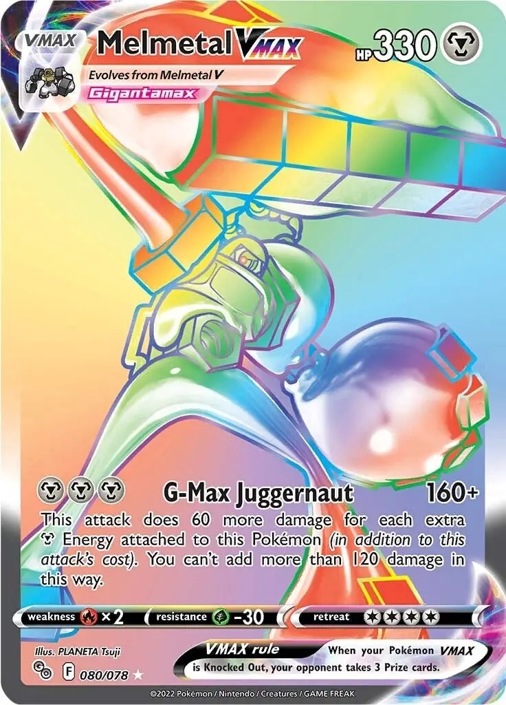 Melmetal Vmax (Secret) (080/078) (Pgo) 1