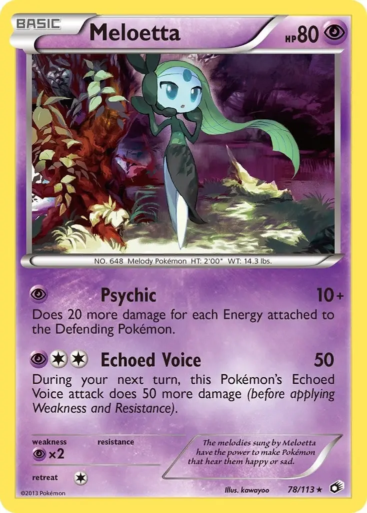 Meloetta (78) (78/113) (Ltr) 1