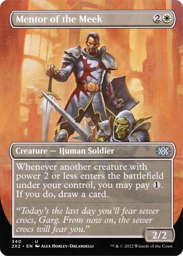 Mentor Of The Meek (Borderless) (340) (2X2) 1