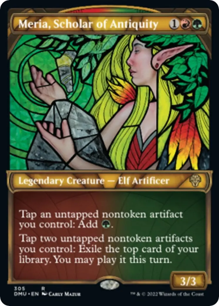 Meria, Scholar Of Antiquity (Showcase) (305) (Dmu) 1