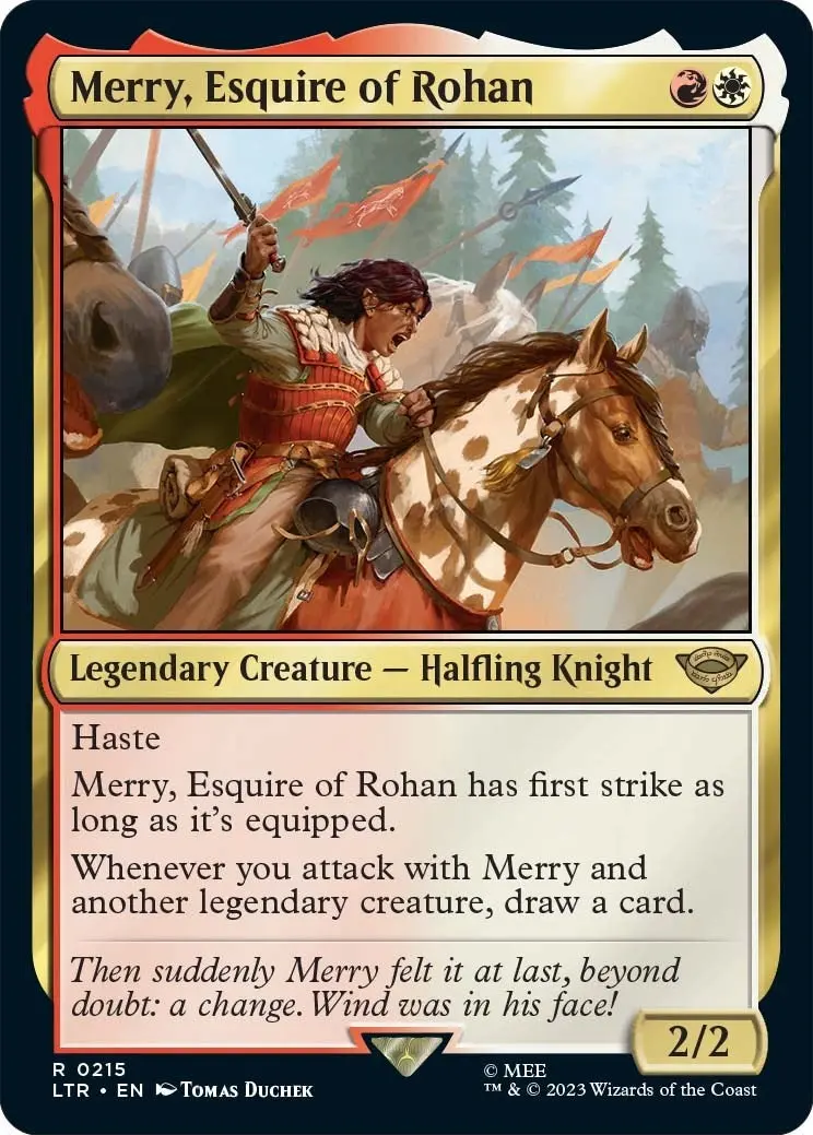 Merry, Esquire Of Rohan (215) (Ltr) 1