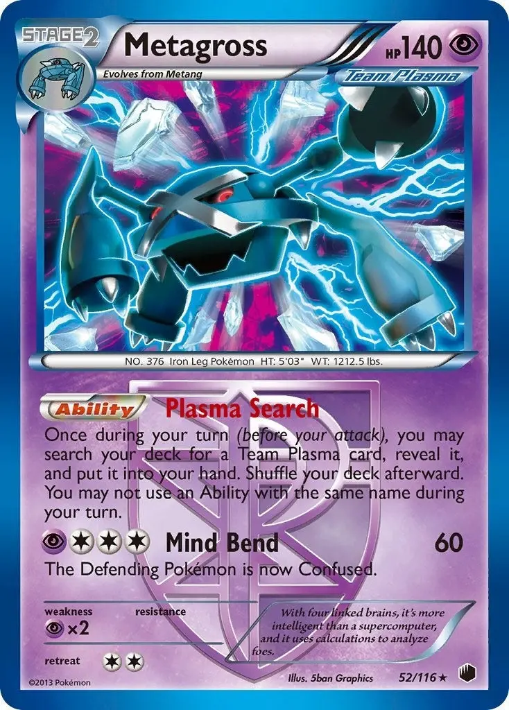 Metagross (Team Plasma) (52/116) (Plf) 1