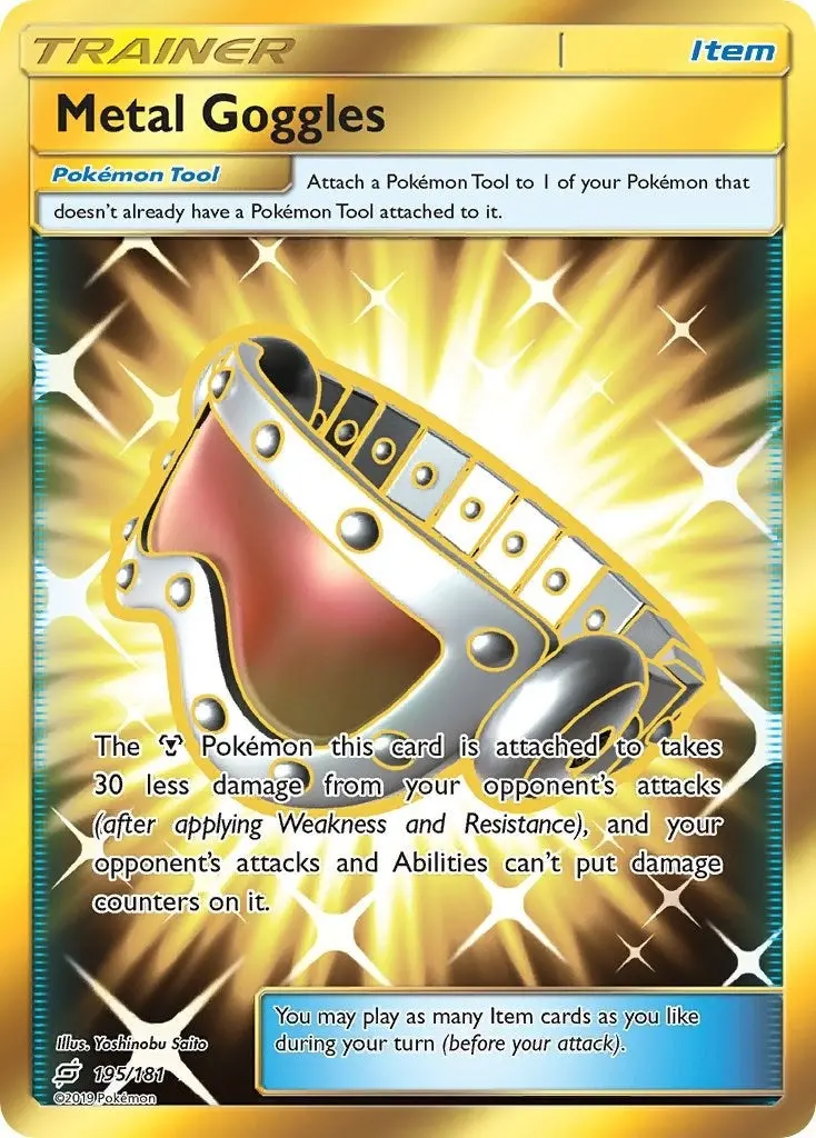 Metal Goggles (Secret) (195/181) (Sm9) 1