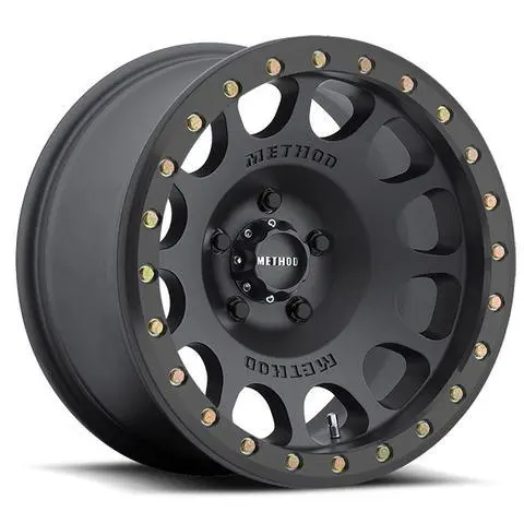 Method Race Wheels 105  Beadlock  Matte Black 1