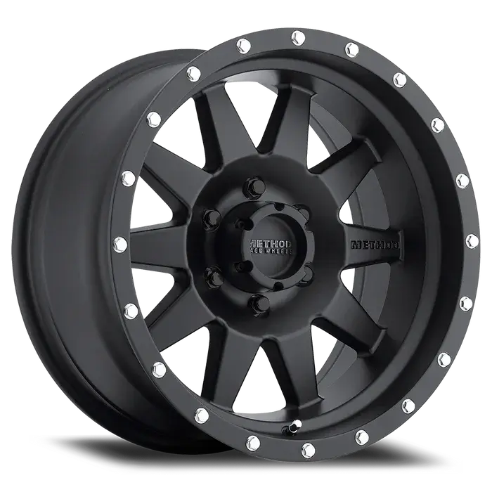 Method Race Wheels 301 The Standard In Matte Black 1