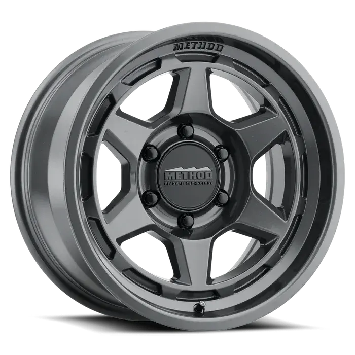 Method Race Wheels 708 Bead Grip In Gloss Titanium 1