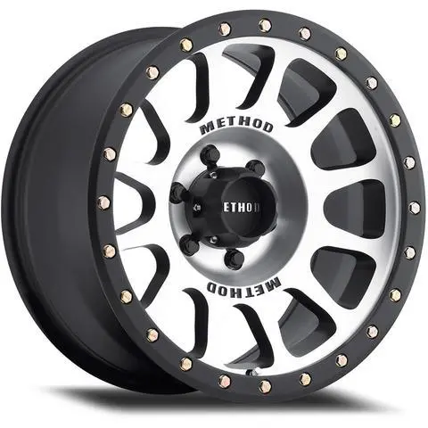 Method Wheels 305 Nv Machined Face With Matte Black Lip 1
