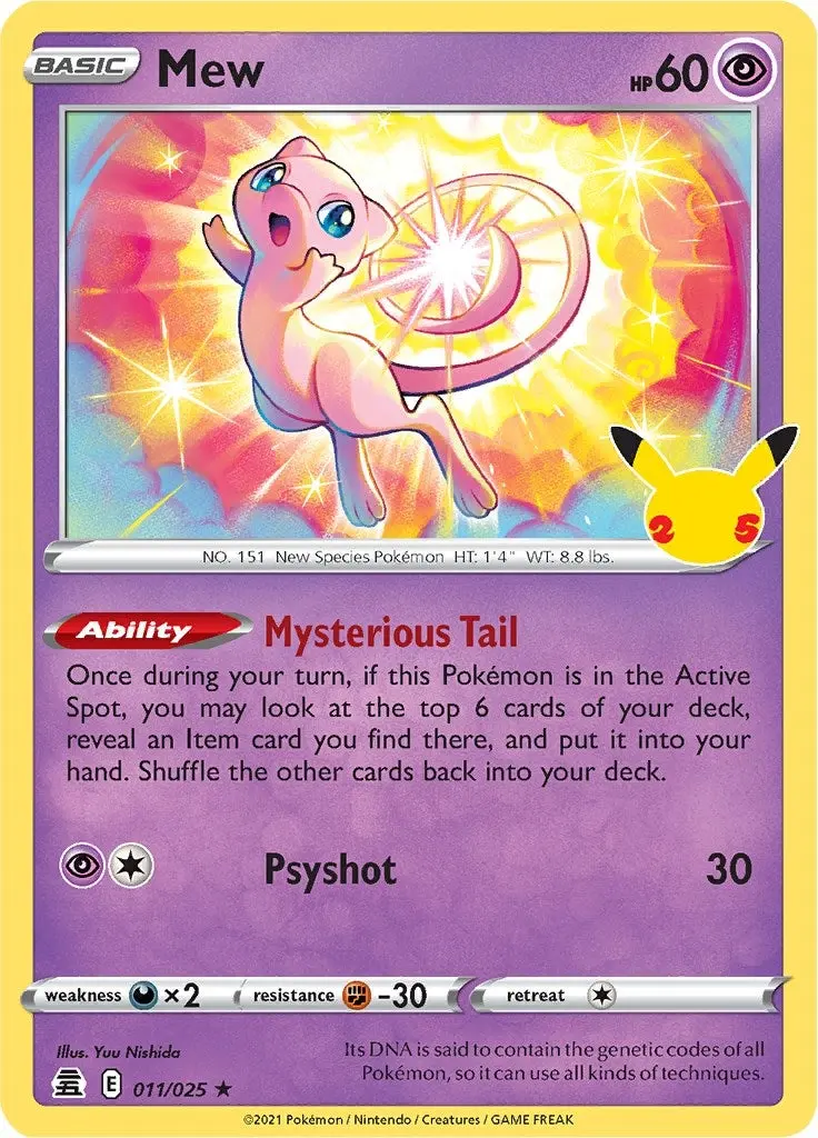 Mew (011/025) (Clb) 1
