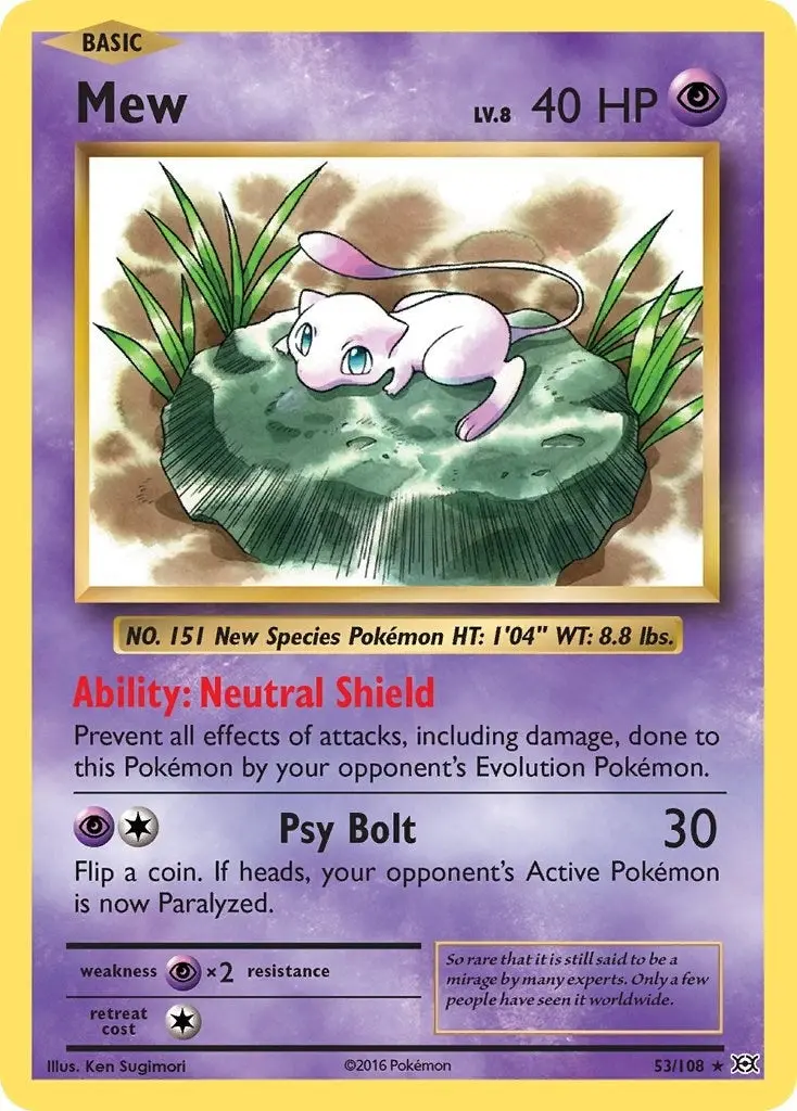 Mew (53/108) (Evo) 1