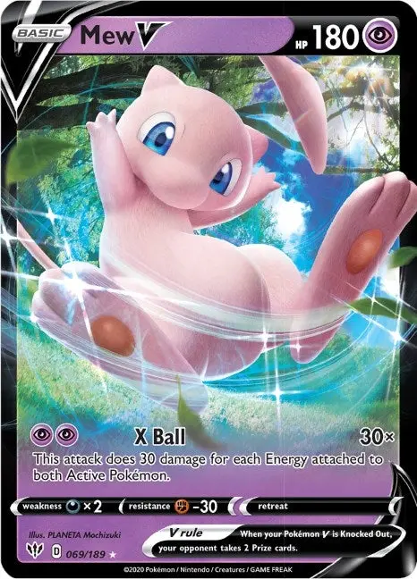 Mew V (069/189) (Swsh03) 1
