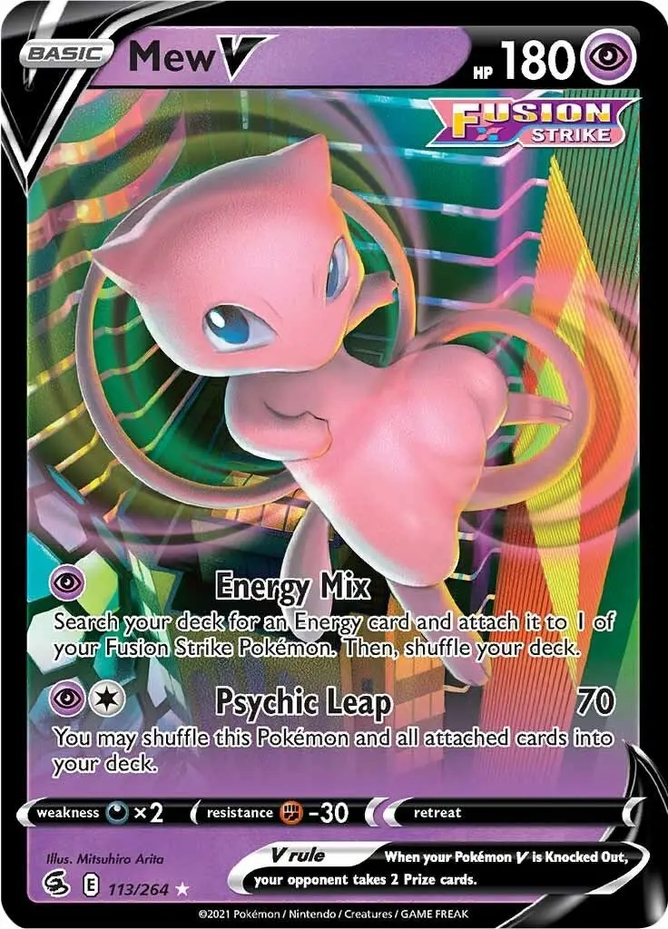 Mew V (113/264) (Swsh08) 1