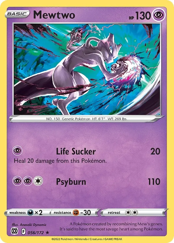 Mewtwo - 056/172 (Cosmos Holo) (056/172) (Mcap) 1