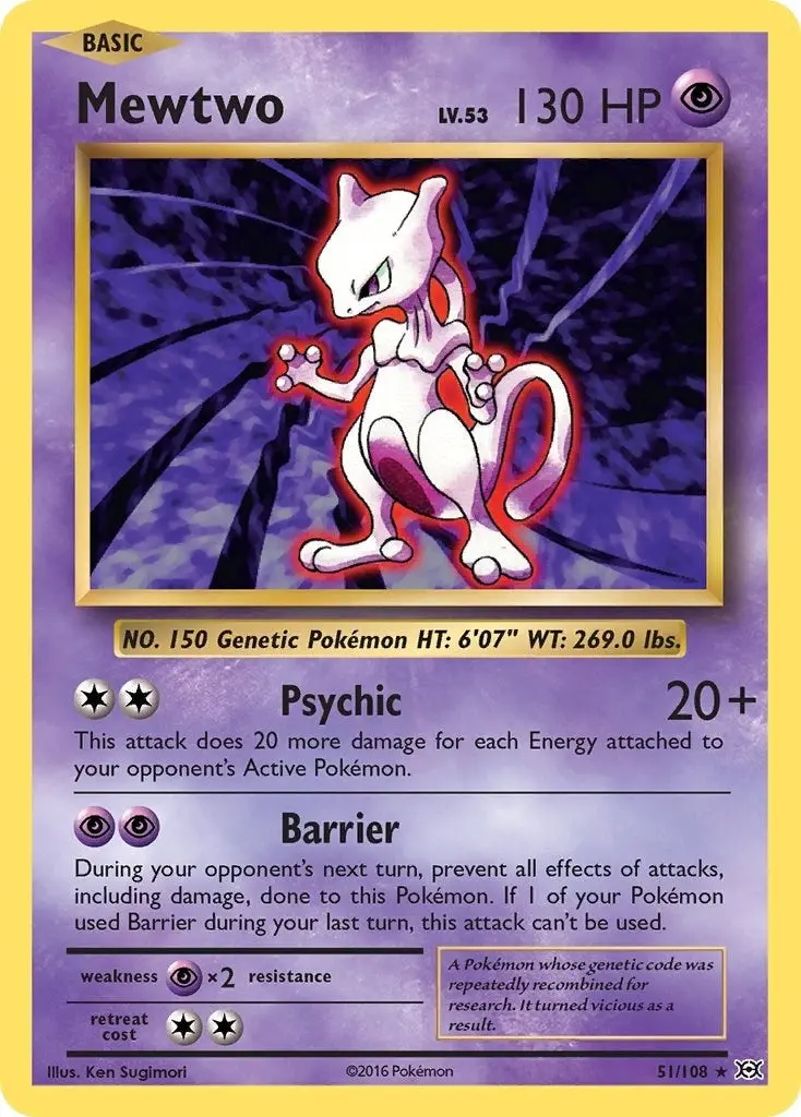Mewtwo (51/108) (Evo) 1