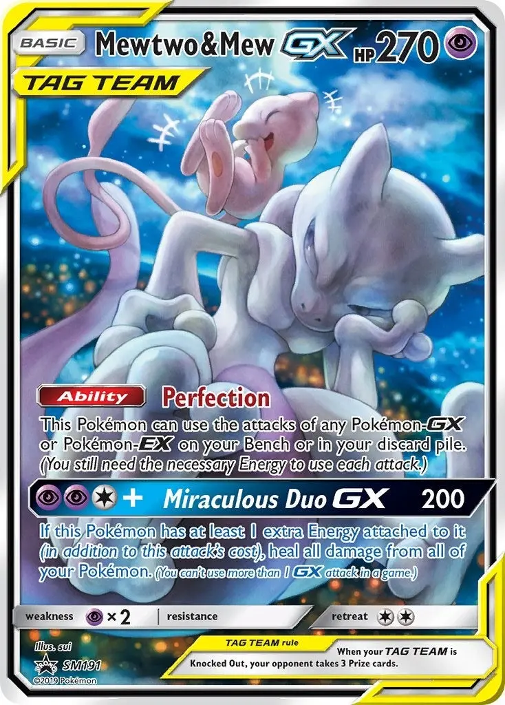 Mewtwo & Mew Gx - Sm191 (Sm191) (Smp) 1