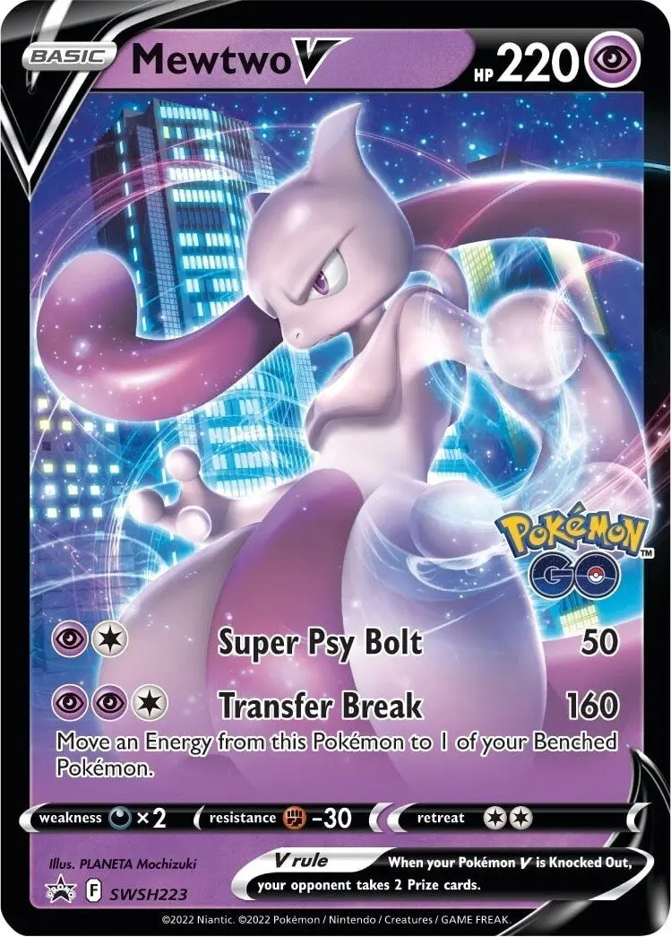 Mewtwo V - Swsh223 (Swsh223) (Swsd) 1