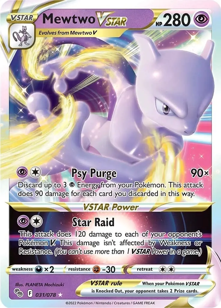 Mewtwo Vstar (031/078) (Pgo) 1