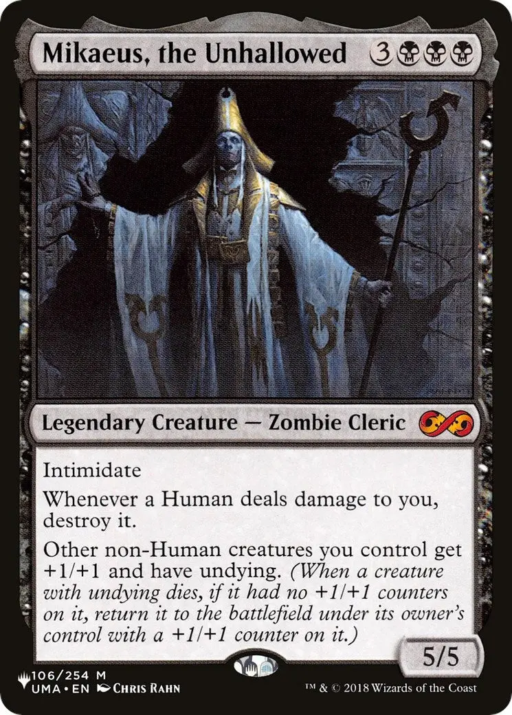 Mikaeus, The Unhallowed (106/254) (List) 1