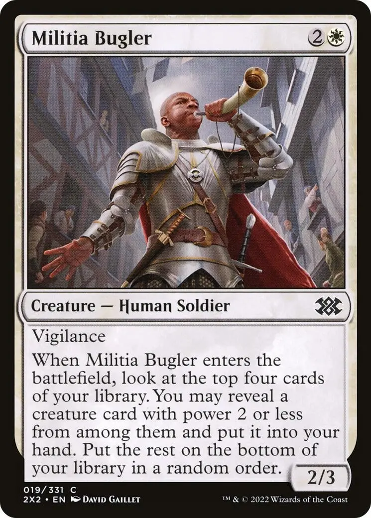 Militia Bugler (19) (2X2) 1