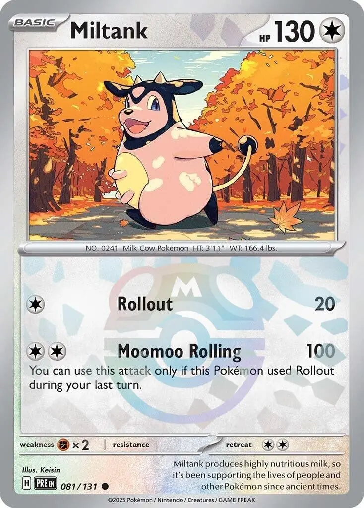 Miltank (Master Ball Pattern) (081/131) (Pre) 1