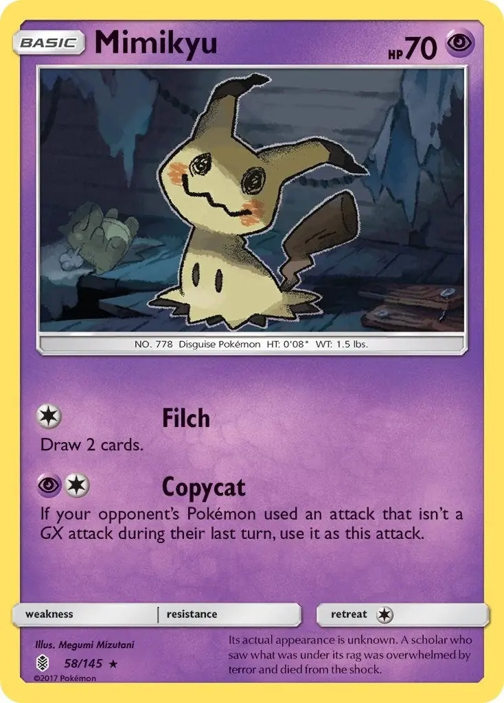 Mimikyu (58/145) (Sm02) 1