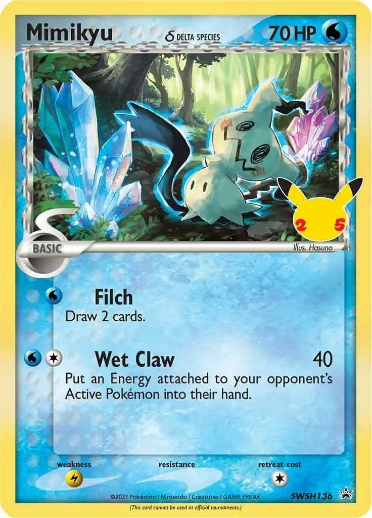 Mimikyu (Delta Species) - Swsh136 (Swsh136) (Swsd) 1